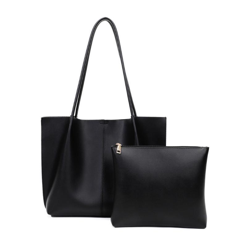IELGY Ladies Tote Bag Large Capacity Retro Commuter Casual Portable Shoulder Bag