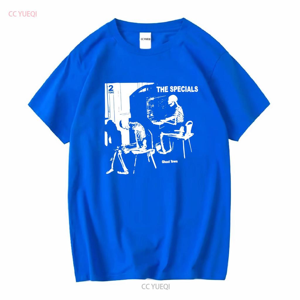 The Specials Geisterstadt 2tone Ska Reggae Musik T-Shirt lange oder kurze Ärmel Vintage Gewaschen Lässig Streetwear Dehnbar homme