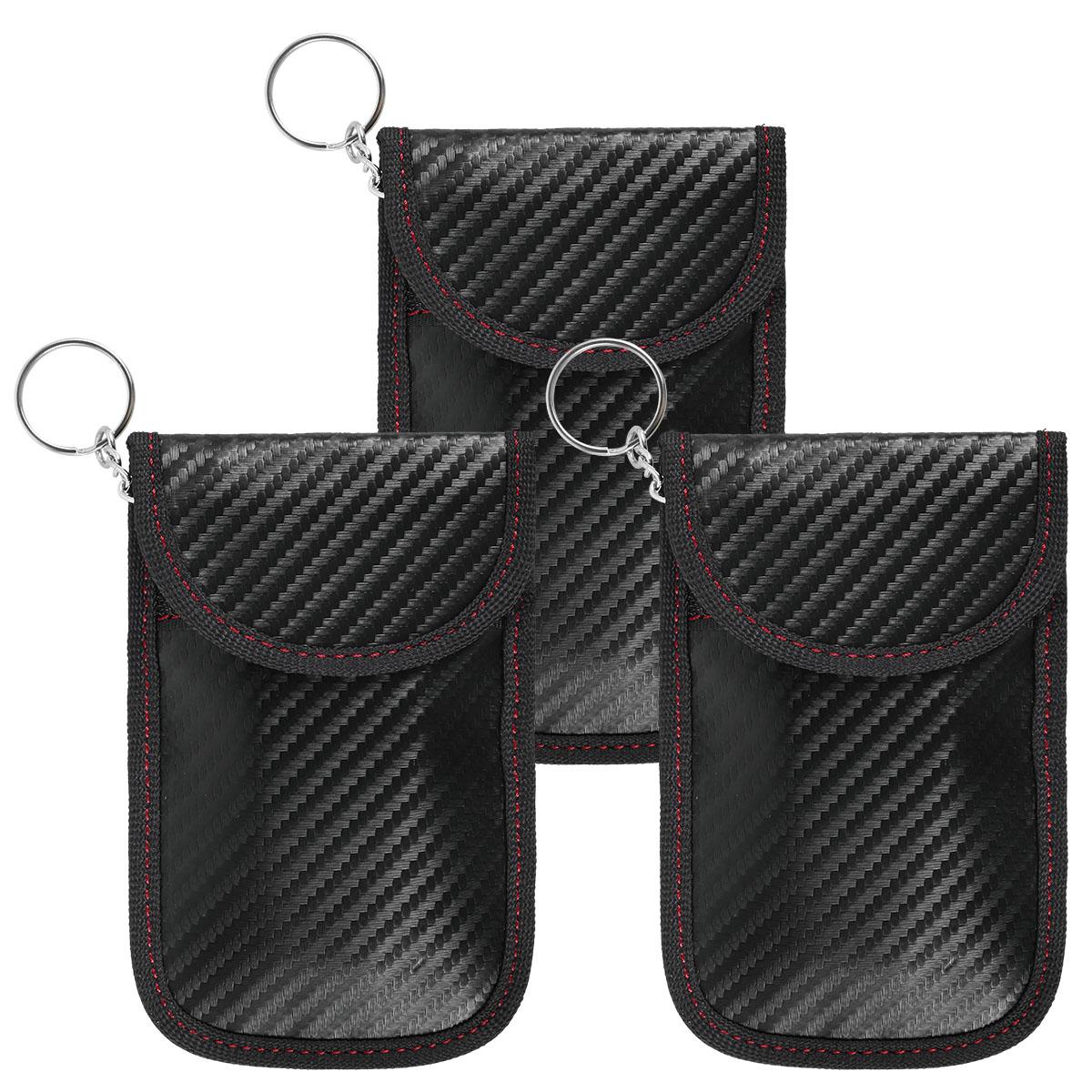 

Защитный футляр для автомобильного ключа, защитная сумка, клетка Фарадея Rfid, футляр для хранения автомобильного ключа, защитная сумка, аксессуары для безопасности автомобиля