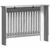 Radiator Cover Grey Sonoma 112 x 19 x 81.5 cm