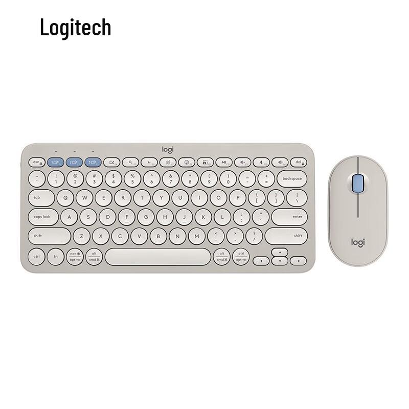 Logitech PEBBLE 2 COMBO Wireless Keyboard Mouse Set