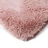 Tapis à base fine et souple extra doux rose 80x180
