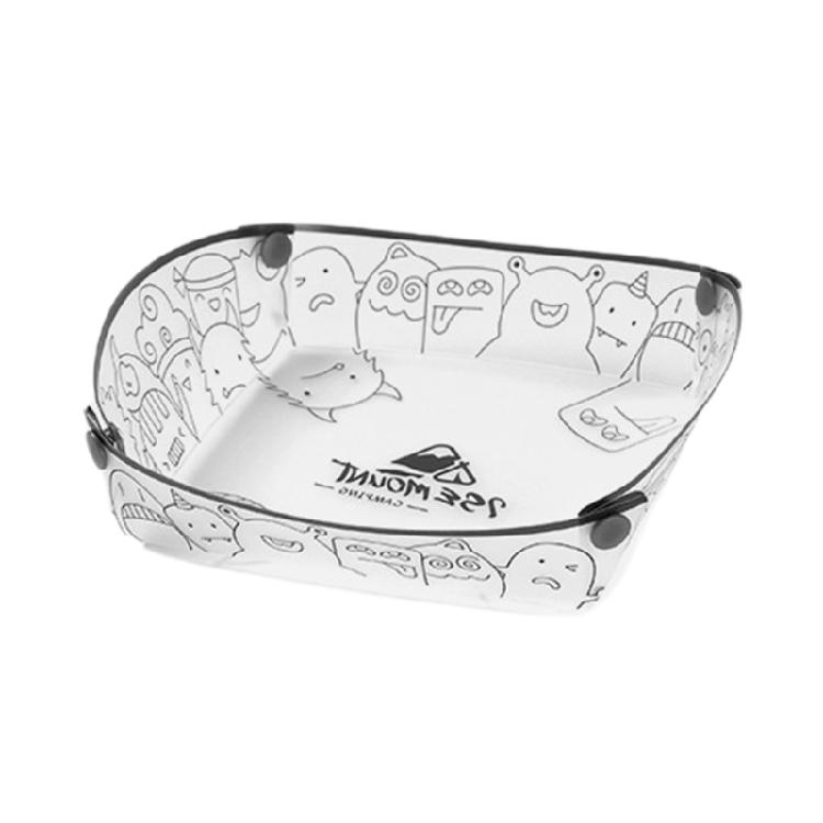 Lightweight Folding Bowl Plate Cup Filter Portable Plastic Picnic Tableware