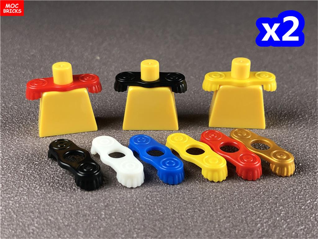 Non-Toxic Moc Bricks Epaulette Figures Body Wear 2526 Accessories Diy Building Blocks Imperial Soldier Kids Gifts