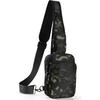 VADOO Sling Bag, Crossbody Bag with Zipper Lock, RFID Blocking & Water Resistant for Men and Women