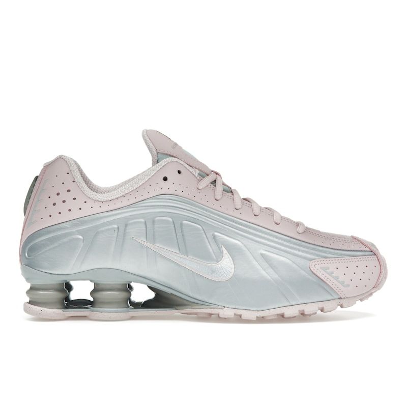 Nike Shox R4  Barely Rose Metallic Platinum  AR3565-600 37.5