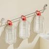Wall-mounted Suction Cup Towel Rack Rotated Telescopic Towel Bar Towel Holder Hanging Pole