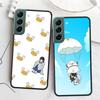 Anime Gintama Mr. Raindrop Phone Case For Samsung Galaxy S22 S25 Ultra S21 S10 Plus S26 Edge S20 S23 S24 FE Cover Silicone S