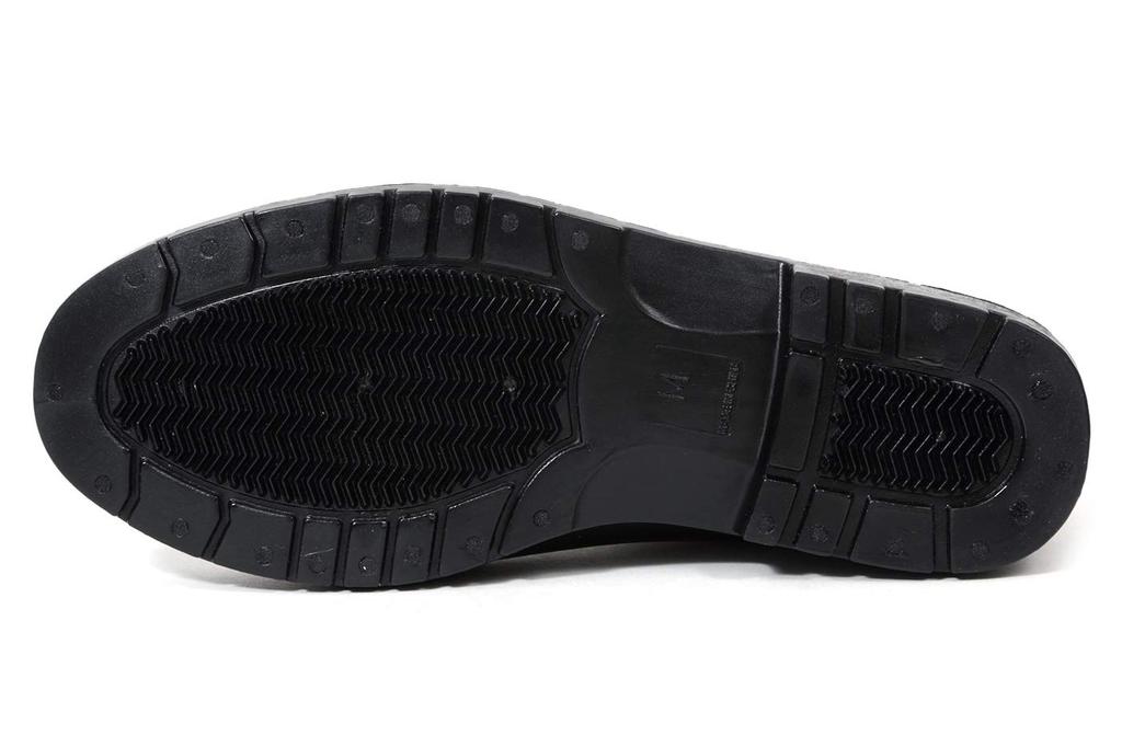 Mozu Rain Side Size LL Women's Boots, Gore, One-Piece Molded, Black,