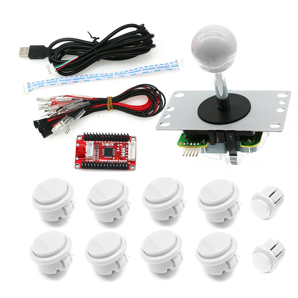 USB Controller Raspberry Pi PC360 PS/3 Steam Android Zero Delay Board Xinwa Joystick Button Customizable DIY Kit Game Coin