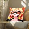 Bernice Animated Game Zenless Zone Zero Pillow Case Fashion Square Pillowcase Bedroom Sofa Room Ins Decoration Leisure