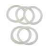 5PCS Rubber Sealing Rings Bathroom Basin Drains Anti-leakage Gasket Sink Basin Seal Water Ring Bathroom Basin Drains