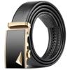 Men'S Belt Automatic Buckle Imitation Leather Belt Belt For Men'S Trendy Temu Xiyin