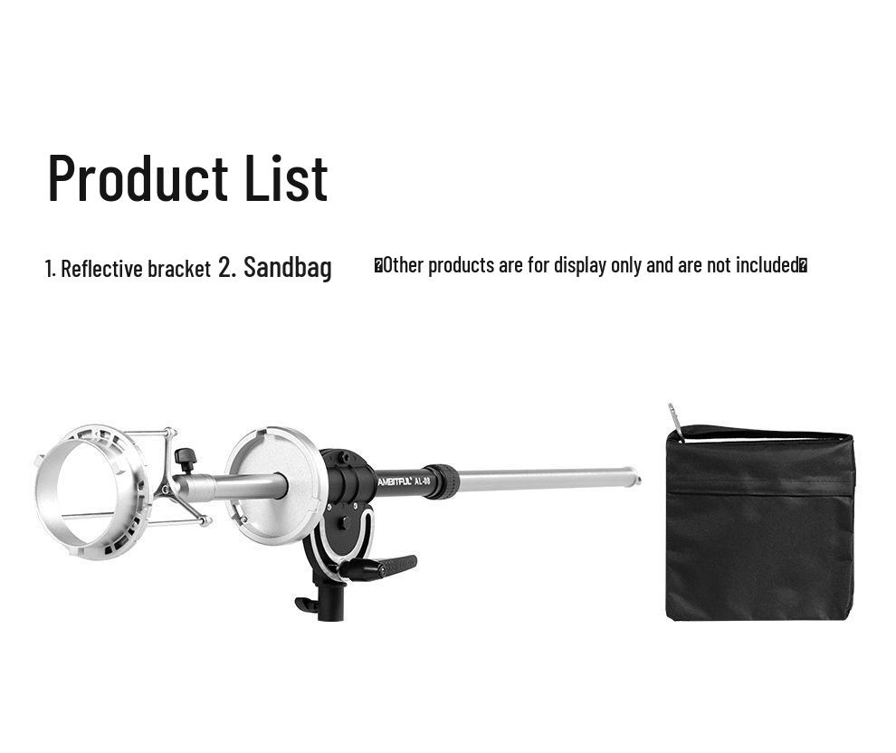 8AMBITFUL Zhijie Deep Parabolic Softbox with Bowens Mount & Magic Arm