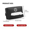CGRE6 For Benz 1/2PCS Car Interior Tissue Bag Seat Back Tissue Storage Box Holder Accessories AMG VIANO GLB GLC W108 W124 W126 W169