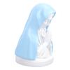 Virgin Mary Pray Night Light Resin Statue Desk Lamp for Bedside Table Bedroom Decoration