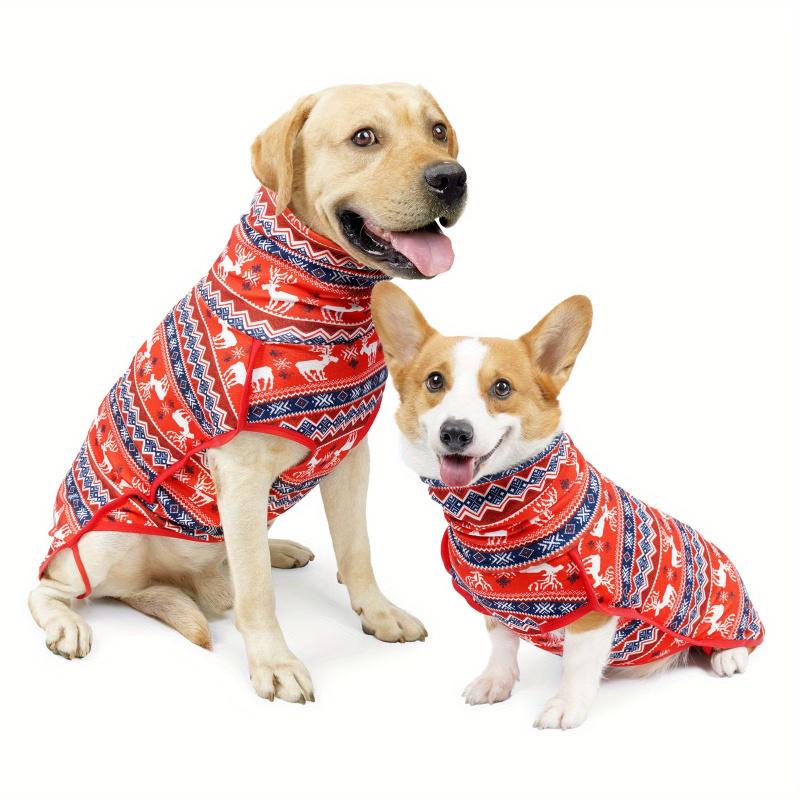 Autumn and Winter Pet Clothes Dog Two-legged Clothes High Collar Cold Protection and Warmth Dog Thickened  Sweatshirt