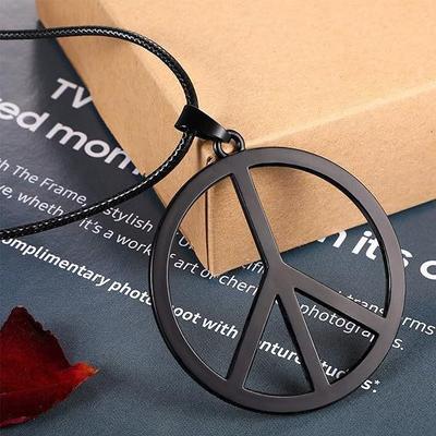 Titanium Steel Pendant Necklace Sweater Chain