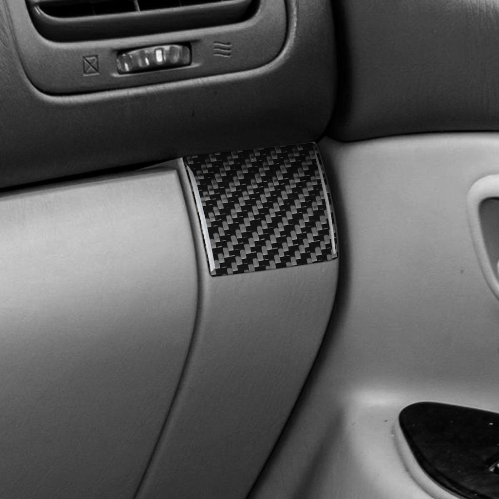 For Lexus LX470 For Toyota Land Cruiser 1998-2002 Carbon Fiber Glove Storage Both Sides Panel Cover Trim Car Accessories Sticker