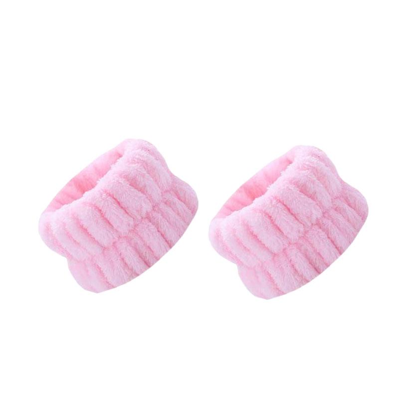 

1Pair Wash Face and Wrist Absorb Water Sleeve Cover Sports Wipe Sweat Wrist Strap Moisture-proof Oversleeves Cleaning Supplies