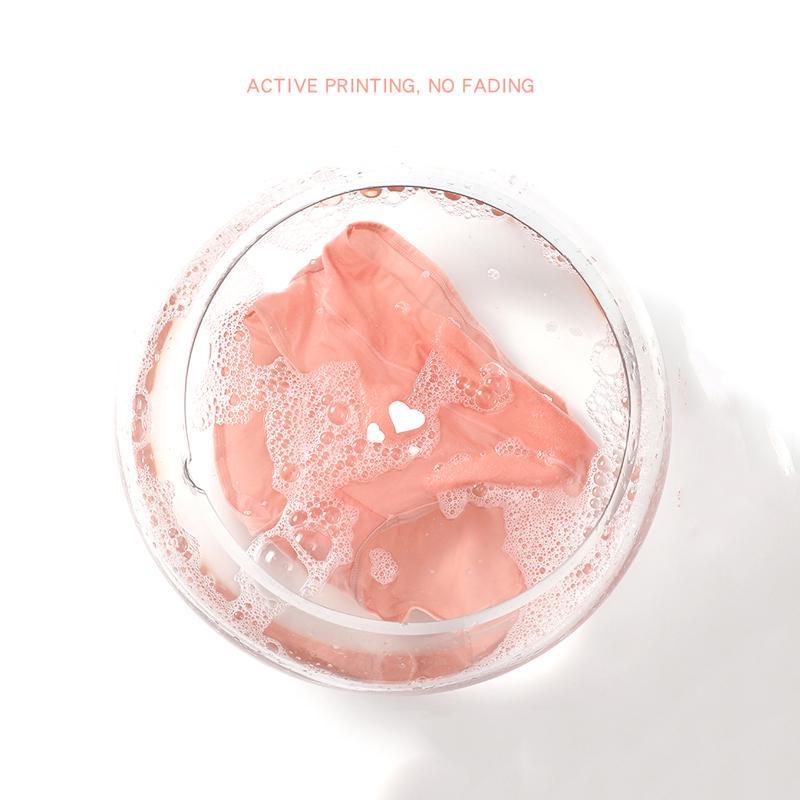 5 Stück Damen-Höschen mit hoher Taille, atmungsaktiv, weiche Baumwolle, Unterwäsche, niedlicher Druck, nahtlose Slips, Größe M-XL