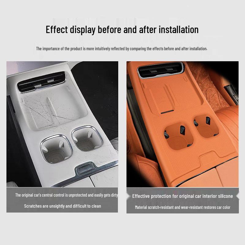 Changan Qiyuan Q07 Wireless Charging Silicone Pad & Center Console Cover