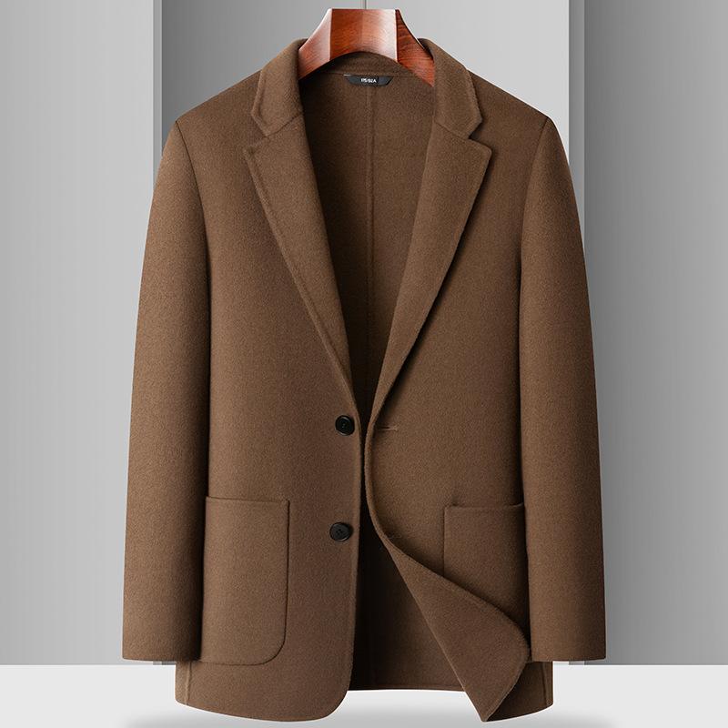 Autumn and Winter New Thickened Down Take-off Liner Woolen Suit Woolen Jacket