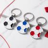 2Pcs Soccer Keychain Bottle Opener Keychain Charm Accessory for Keys & Cars, for Football Fan Gifts