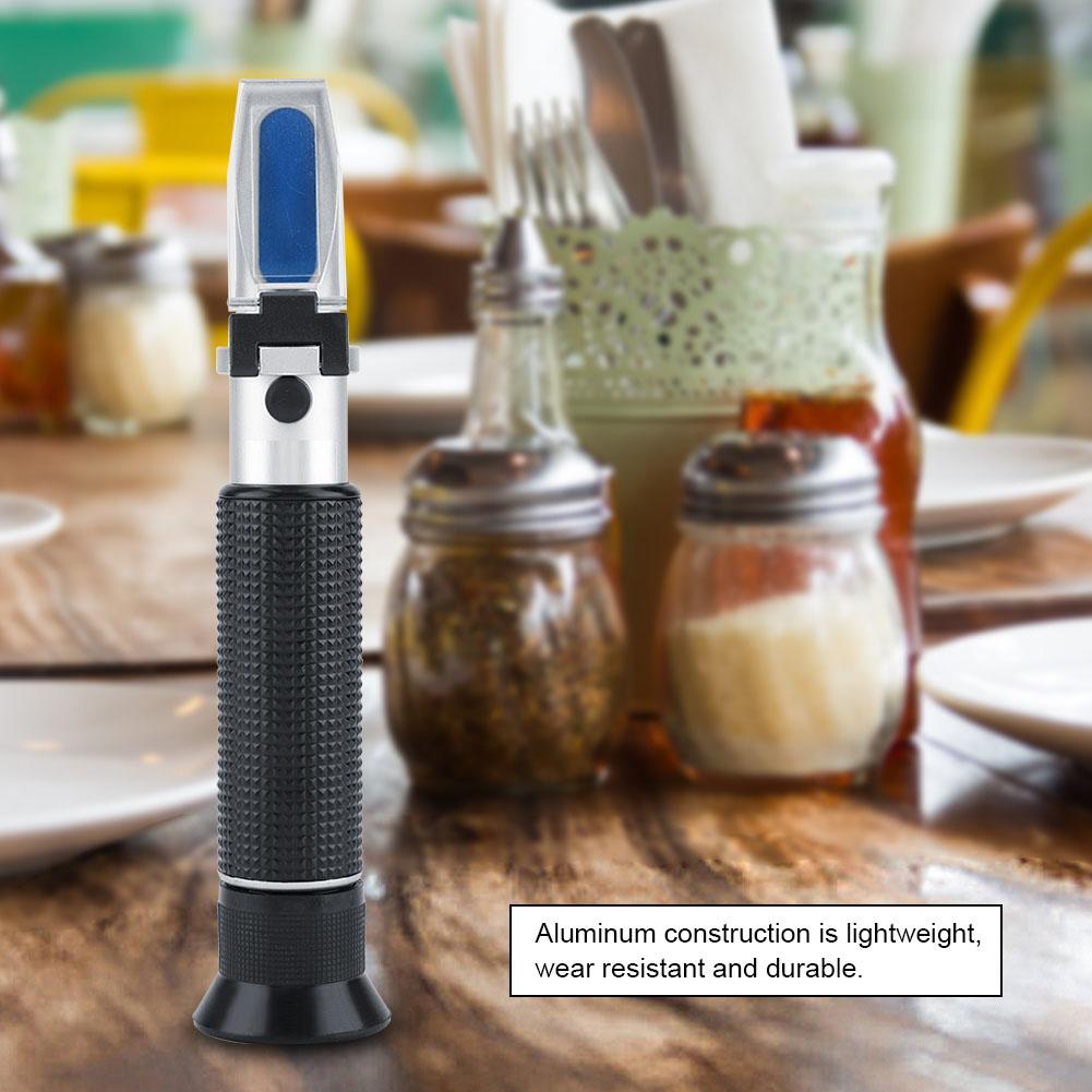 3 In 1 Brix Refractometer Salinometer Portable Food Sugar Salinity Gravity Meter Tester