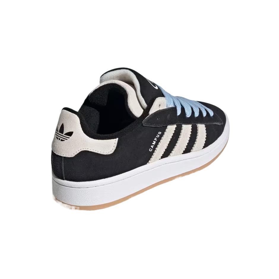 Adidas  Campus 00s Double Black Women Sneakers Core-Black Off-White Gum JQ5747