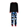 Christmas Print Crewneck Top and Plaid Pants Set, 2 Piece Holiday Outfit
