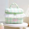 Square Portable Cosmetic Bag Kawaii Toiletry Bag Portable Handheld Cosmetic Case  Travel