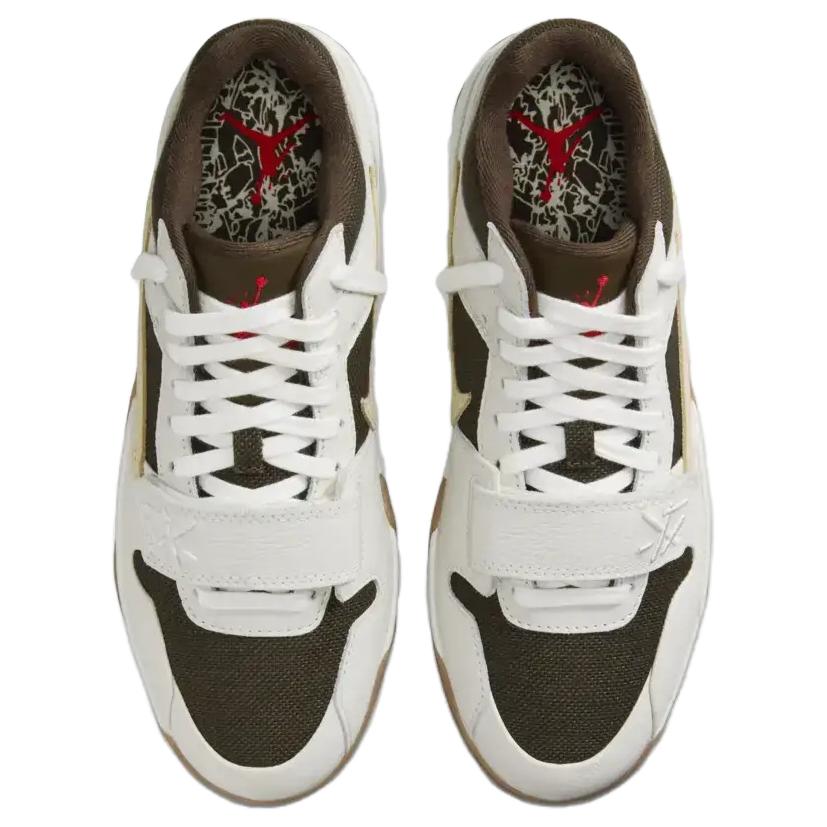 Travis Scott x Air Jordan Jordan Jumpman Jack TR Sail Zapatillas Unisex Crema Muselina Moca Oscuro FZ8117-100