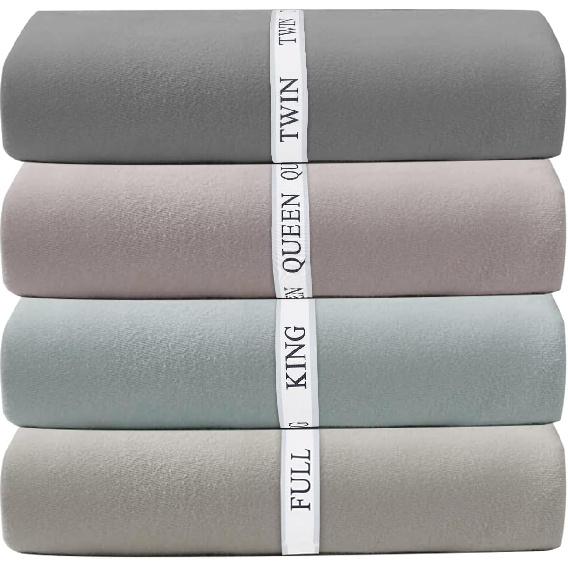 Bed Sheet Organizer Bands,Sheet Organizer and Storage for Linen Closet -Bed Sheet Bands for Organizing-Sheet Labels for Bedding,Elastic Bands for