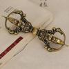 1pc Metal Five Strand Pestle Ornament Feng Shui Artifact Accessories Chinese Style Portable Metal Pestle Ornament Home Decor