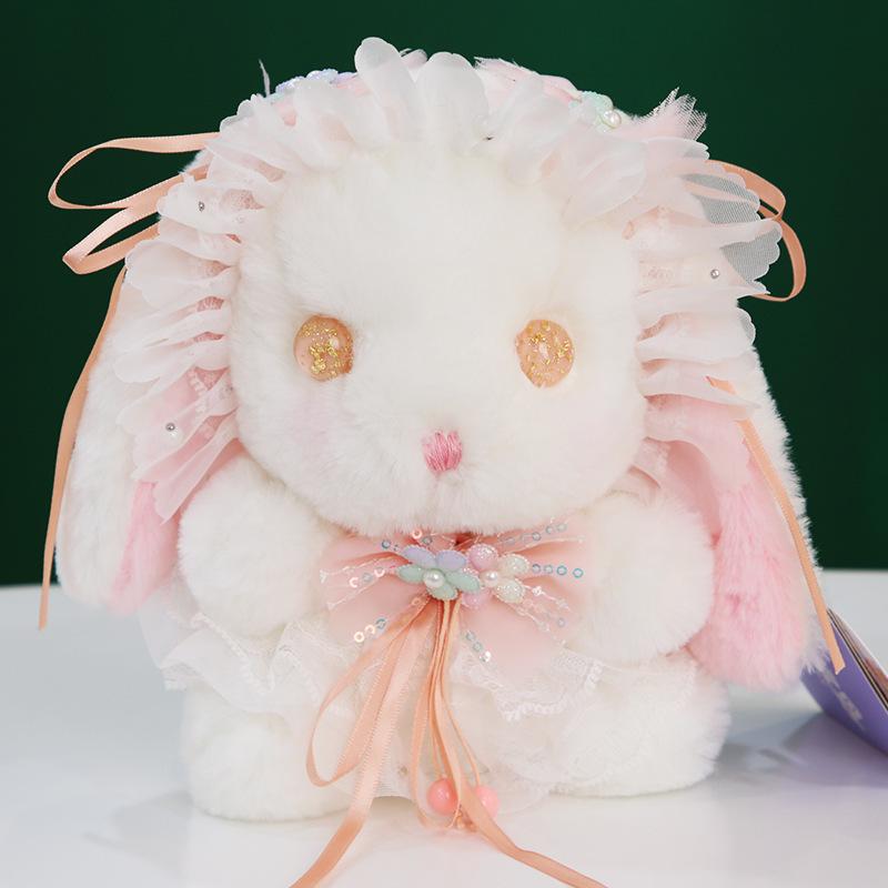 Adorable Teddy Bear Plush Toy Lolita Doll Pillow for Girls - Perfect Birthday Gift