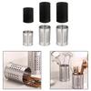Space Saving Stainless Steel Kitchen Utensil Holder with Drain Hole Feature