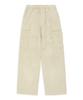 Heart Collection Corduroy Cargo Pants - Ivory