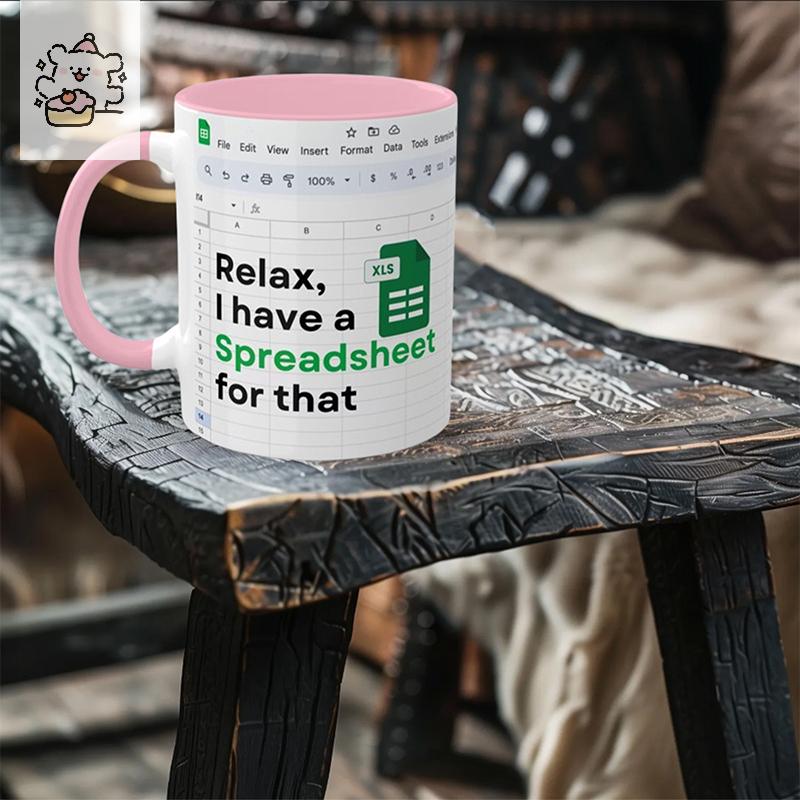 330ml 11oz ceramic excel freak mug cup