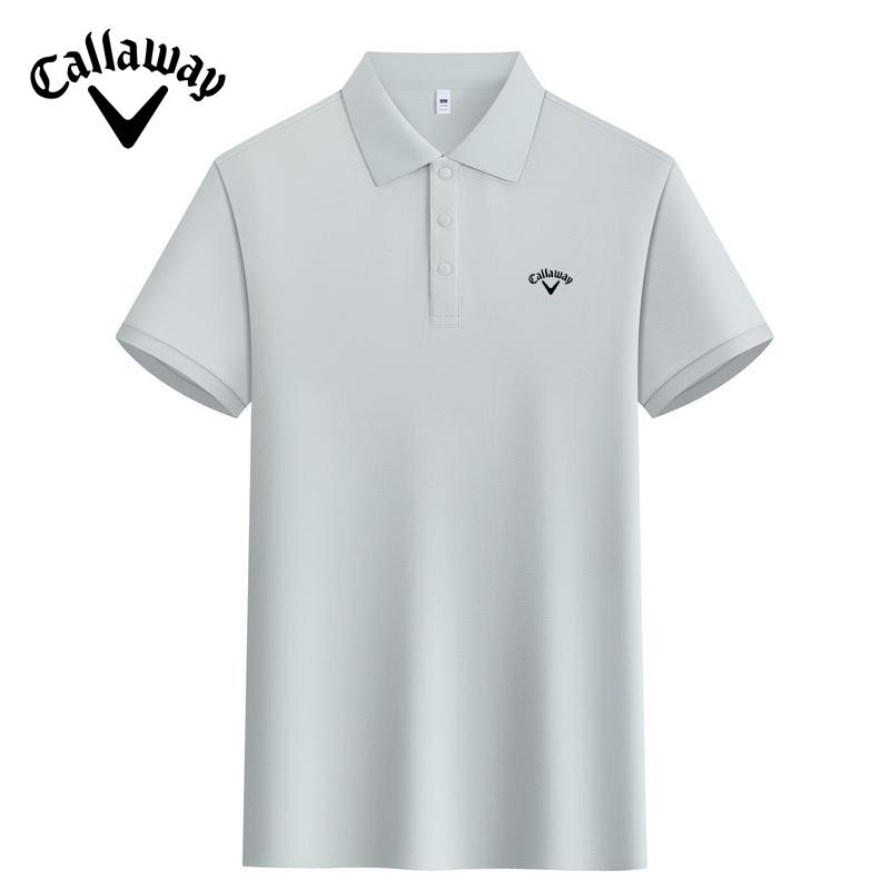 

FN600 Callaway 2026 Summer Women s Embroidered High Quality Cotton Polo Collar Shirt XL