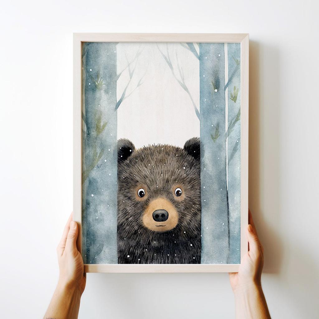 Poster for a Child Teddy Bear