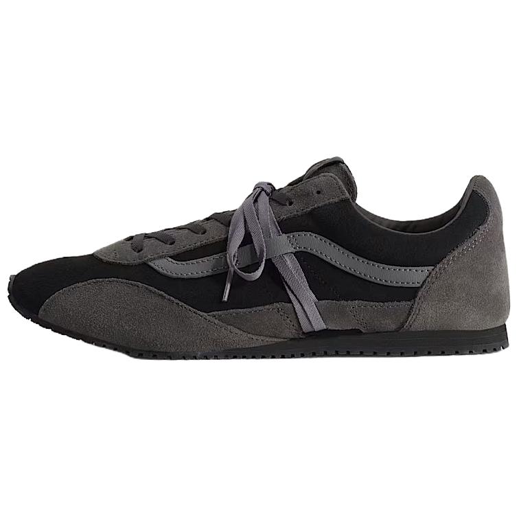 Vans Premium Super Lowpro Elevated Suede Black Dark Gray 43