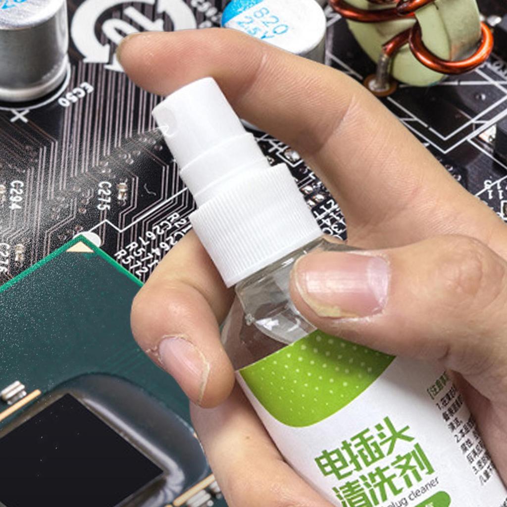 Electrical Cleaner Fast-Drying Electronic Cleaner Aerosol Spray Heavy Duty Industrial Equipment Degreaser Liquid For Car Plugs