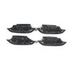 Real Carbon Fiber Car Exterior Door Bowl Handle Cover Trim Stickers For Maserati Grecale 2022-2026 Auto Accessories