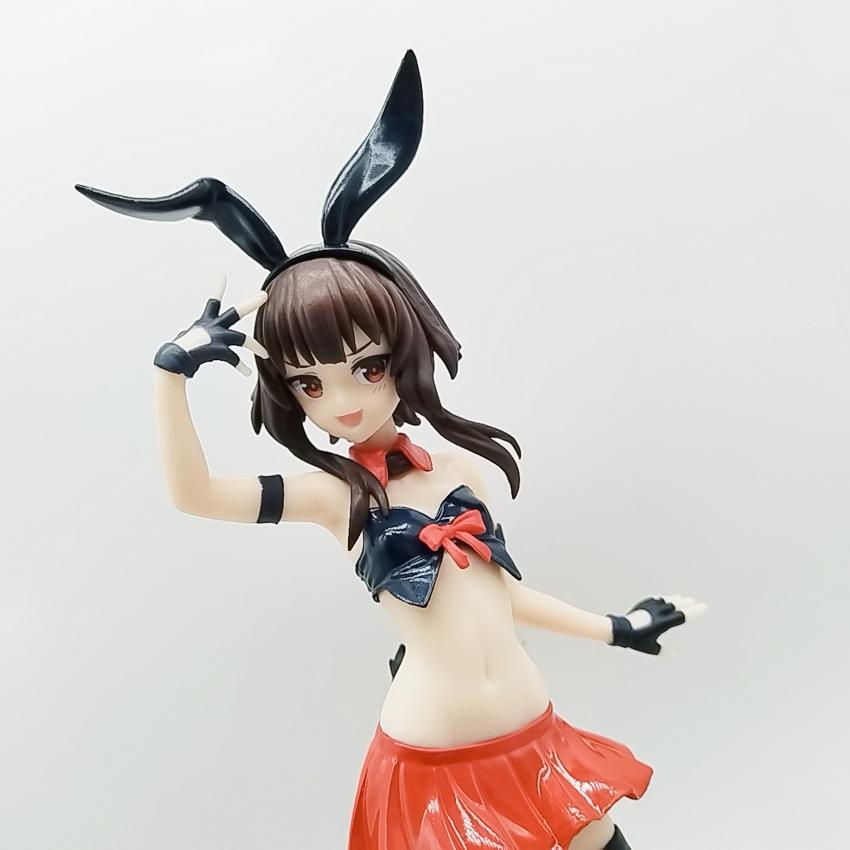 KonoSuba Megumin Kono Subarashii Sekai ni Shukufuku o! Bunny Figure PVC Action Girl Statue Adult Collectible Model Doll Toy Gift