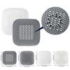 Silicone Floor Drain Hair Filter Catcher Kitchen Sink Plug Filter Stopper Shower Bathtub Drain Strainer Cover Bathroom Supplies