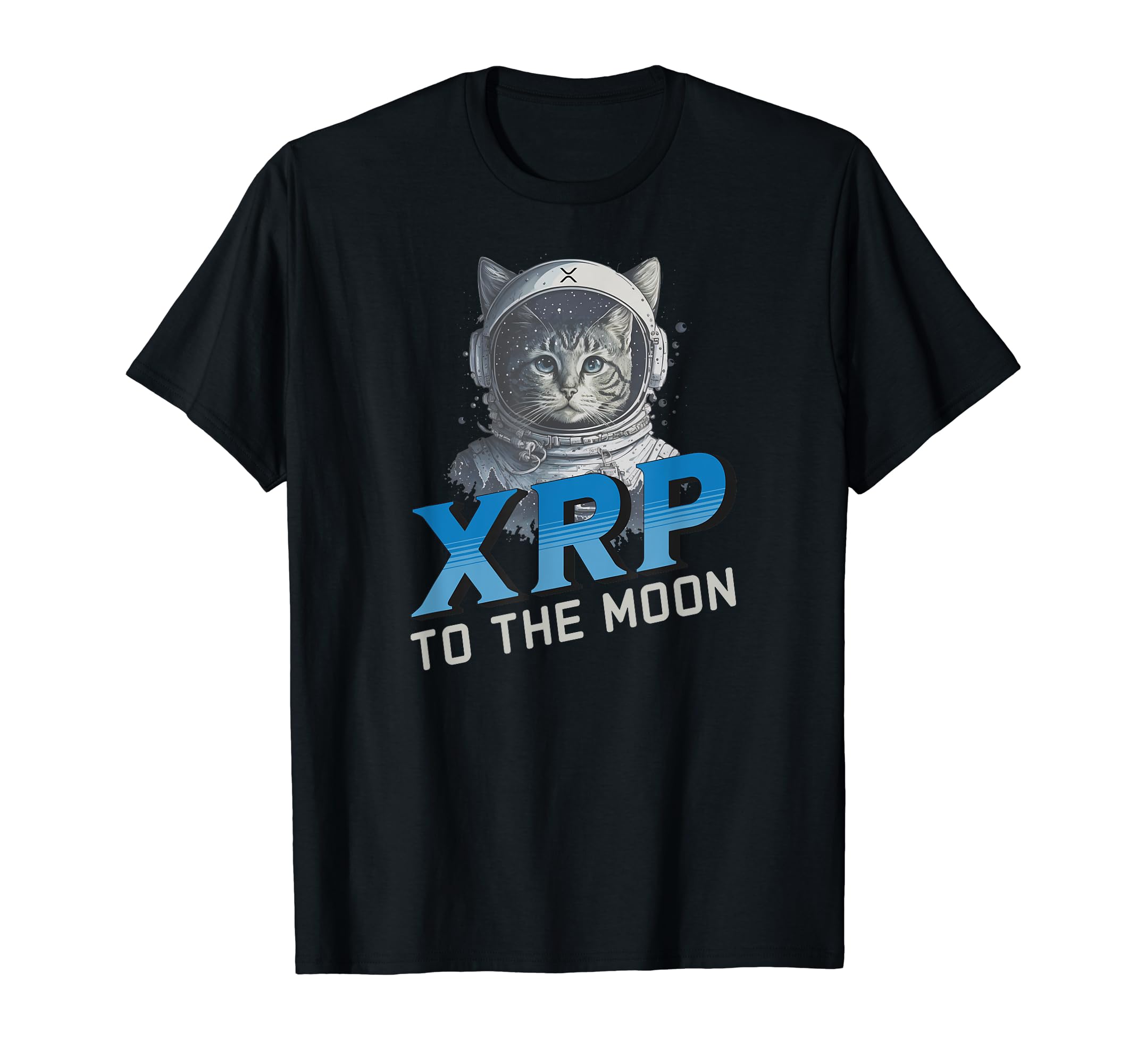 

XRP to the Moon Crypto Merchandise T-shirt