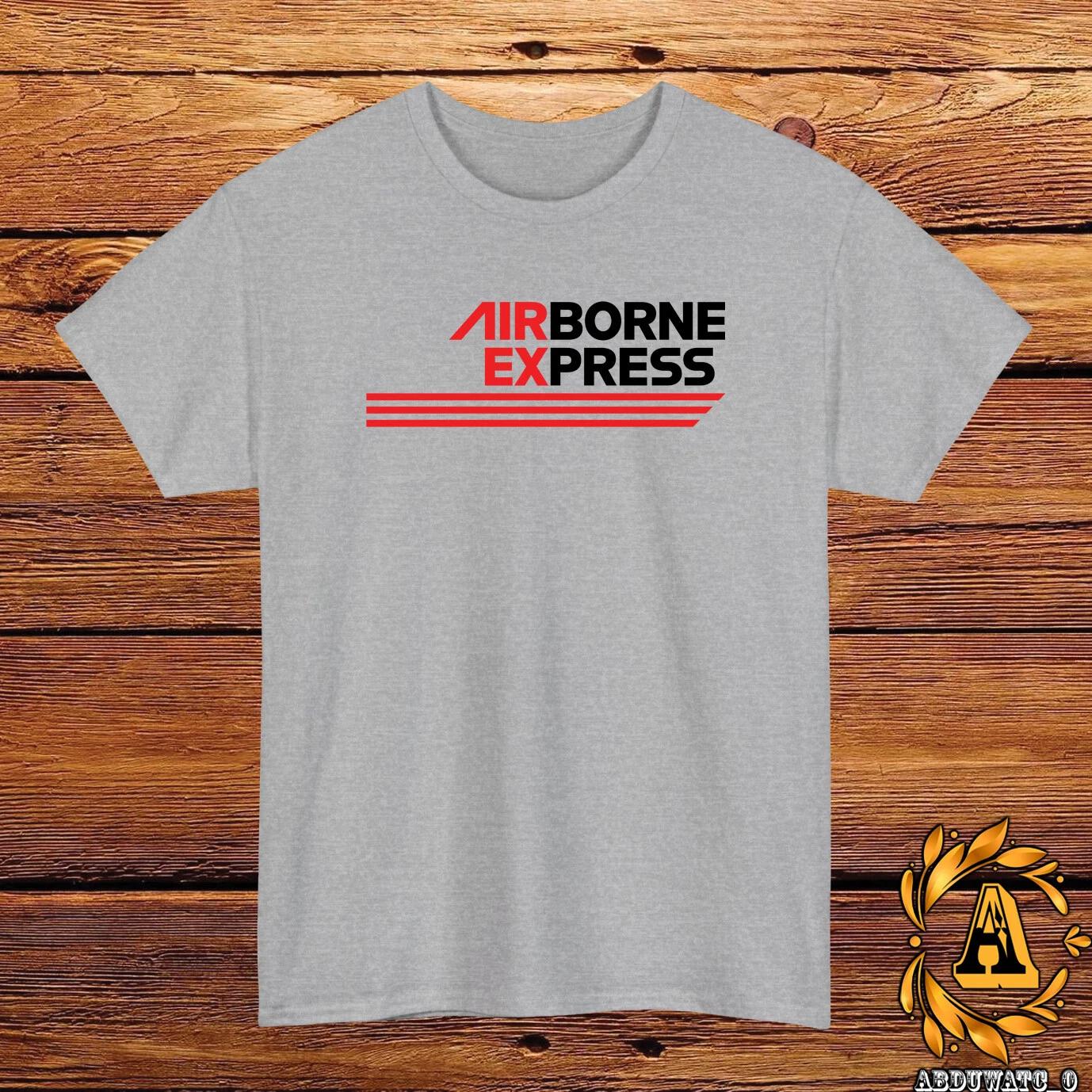 Airborne Express Airlines Logo T-Shirt Black/Grey/White/Navy/Red/Light Blue M