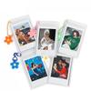 [Film Lab] [Set of 5pcs] Transparent Photo Case for Instax Mini Photo with Flower Clip CAC14