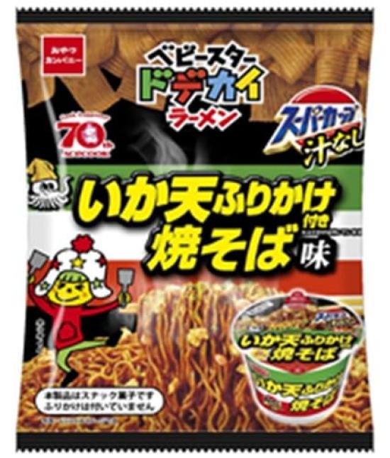 

Oyatsu Company Dodekai Ramen Ace Cook Кальмар Темпура Якисоба Вкус 62